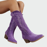 Dolores — Embroidered Western Boots