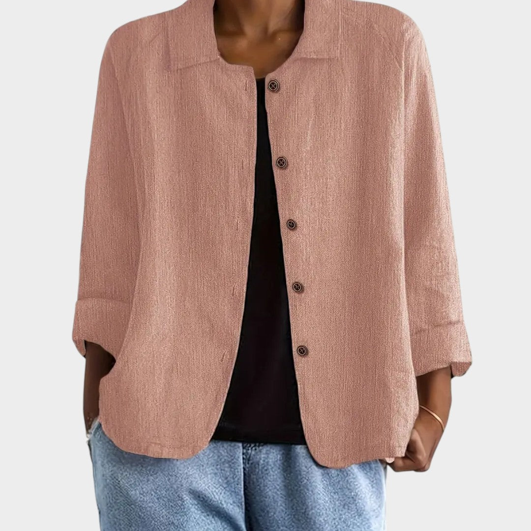 Sofia — Linen Jacket