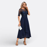 Pansy — Lace Midi Dress