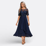 Pansy — Lace Midi Dress