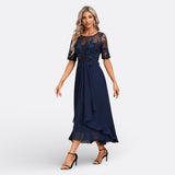 Pansy — Lace Midi Dress