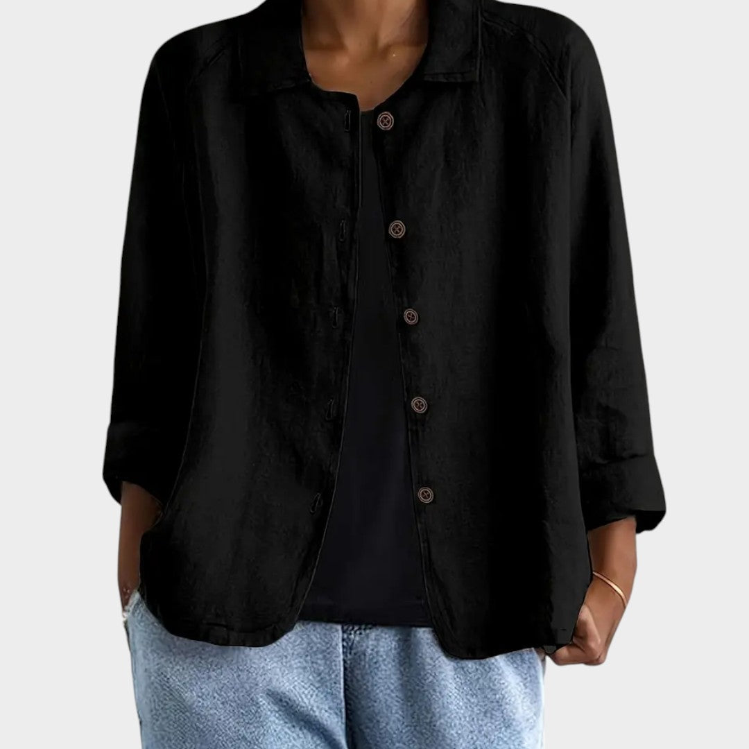 Sofia — Linen Jacket