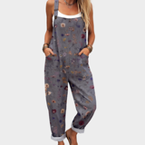 Petra — Printed Wide-Leg Jumpsuit