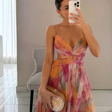 Kathleen — Long Floral Dress