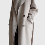 Clara — Long Wool-Blend Coat