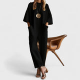 Gillian — Elegant Jumpsuit with a Short Sleeve