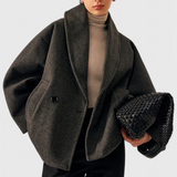 Helena — Oversized Tweed Coat