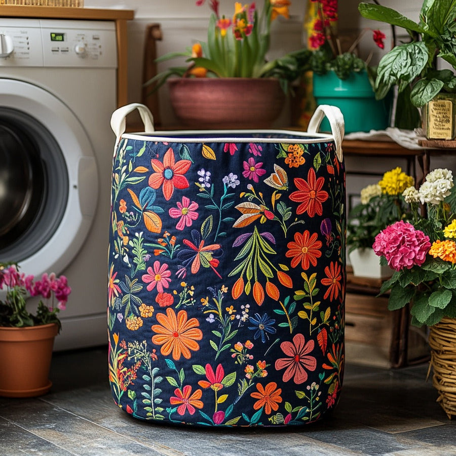 Boho Patchwork - Laundry Basket