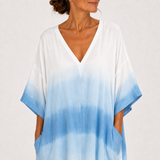 Jamila — Blue Ombré Kaftan