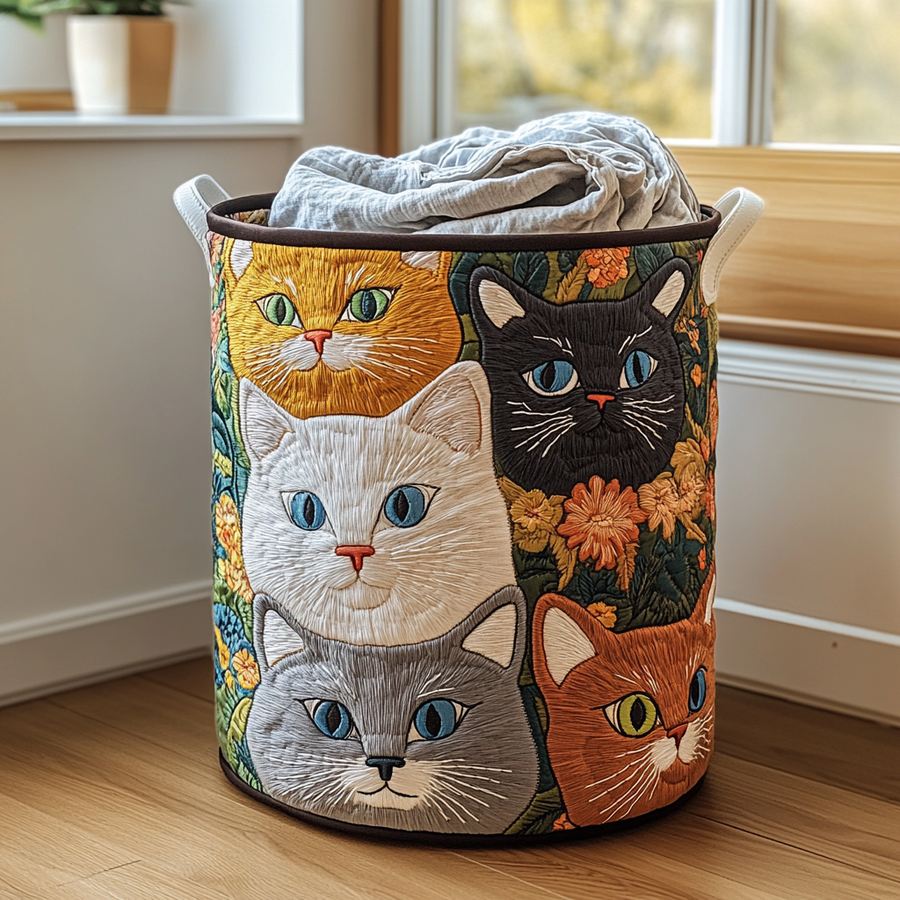 Cat Meadow - Laundry Basket