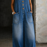 Amelia - Vintage Cotton Dungarees
