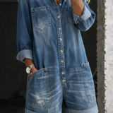 Beatrice - Casual Shorts Jumpsuit