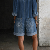 Beatrice - Casual Shorts Jumpsuit
