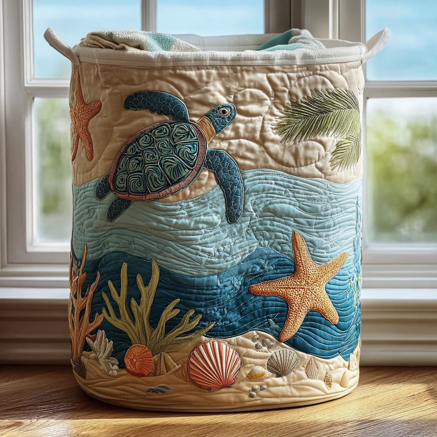 Coastal Harmony - Laundry Basket