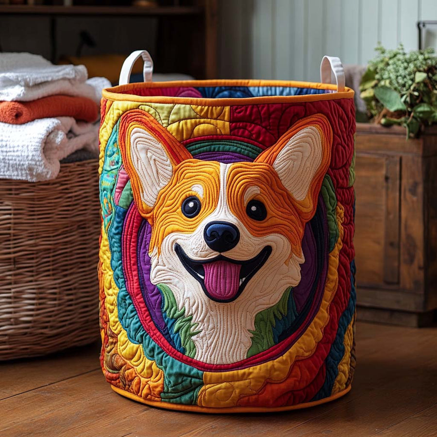 Corgi Colors - Laundry Basket