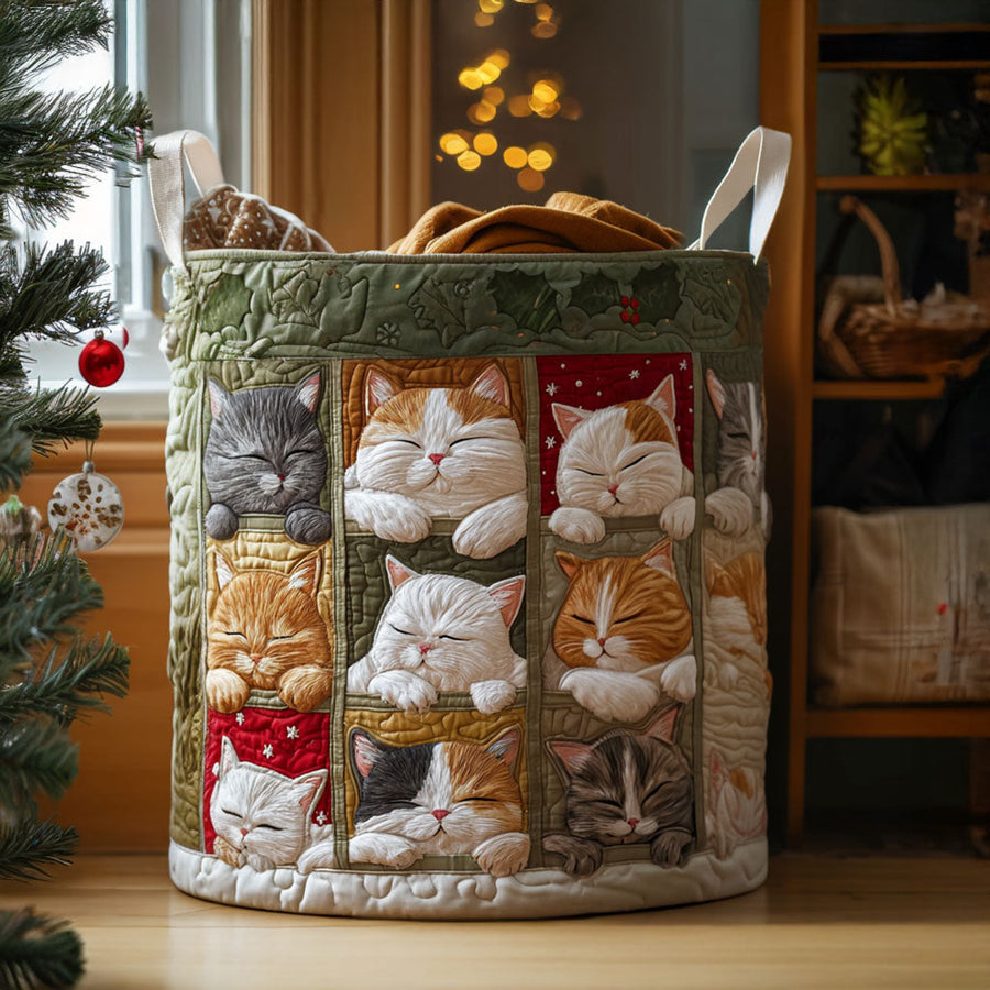 Cozy Kitty - Laundry Basket