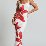 Martha — Floral Midi Dress