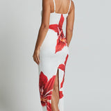 Martha — Floral Midi Dress