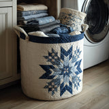 Icefall Snowflake Star - Laundry Basket