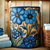 Indigo Bloom Harmony - Laundry Basket