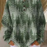 Inga - Classic Tree Motif Sweatshirt