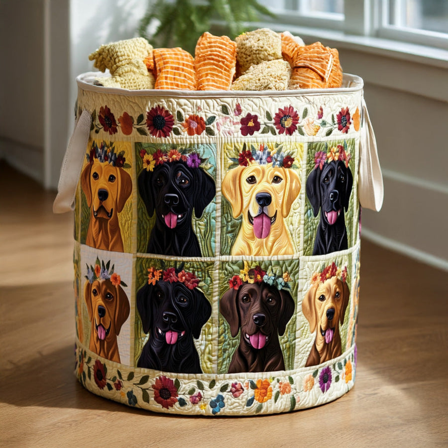 Labrador Gather - Laundry Basket
