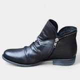 Clementine — Leather Ankle Boots