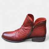 Clementine — Leather Ankle Boots