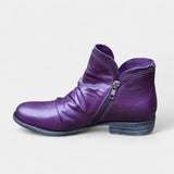 Clementine — Leather Ankle Boots