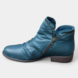Clementine — Leather Ankle Boots