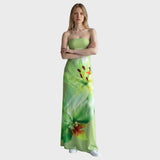 Hilary — Long Dress with floral print