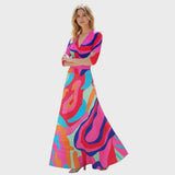 Guinevere — Elegant Sleeved Dress