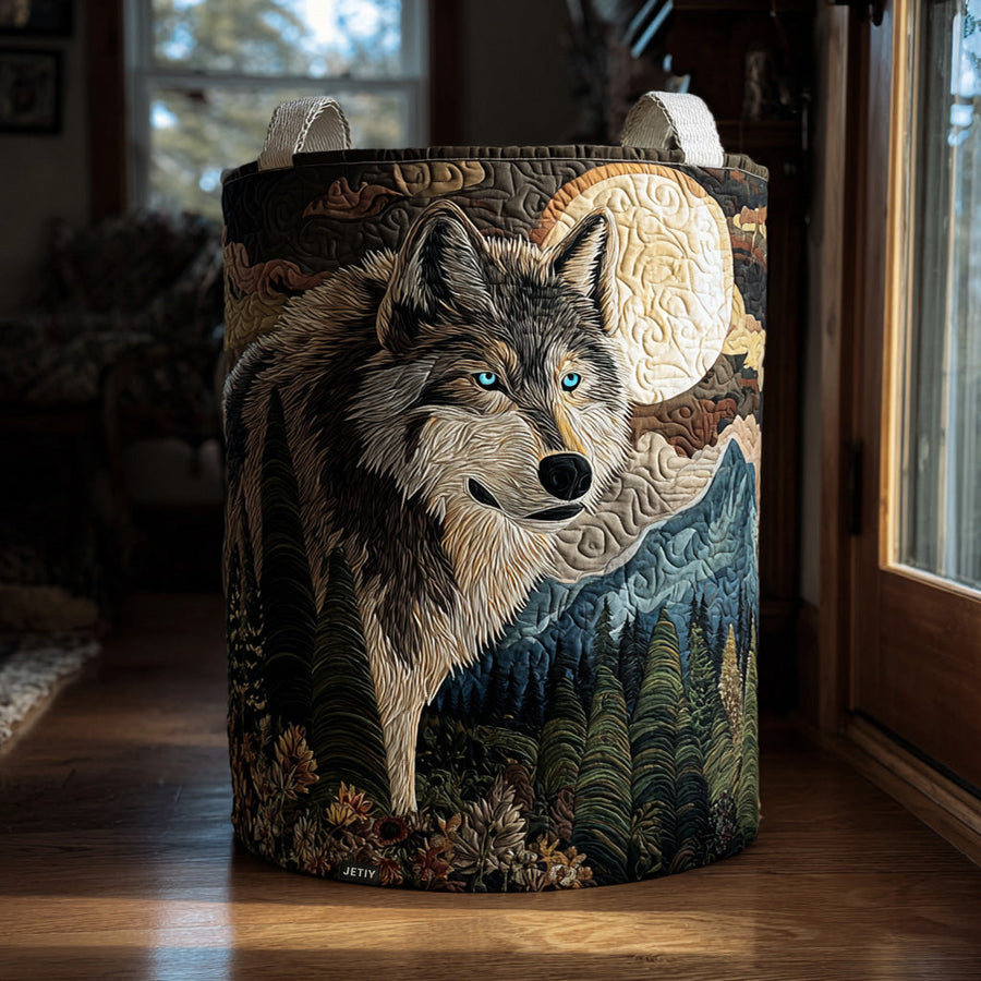 Moonlight Howl - Laundry Basket