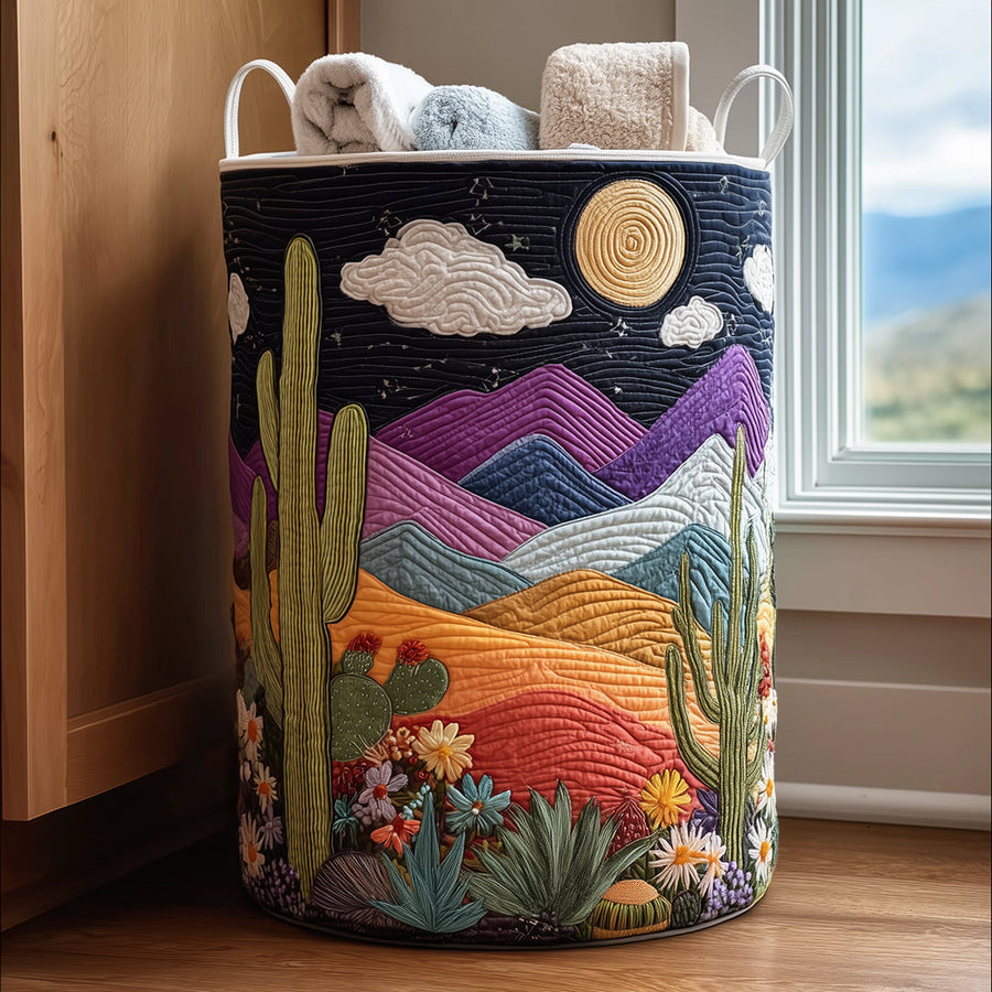Moonlit Dunes - Laundry Basket