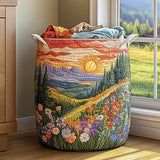 Morning Glory - Laundry Basket