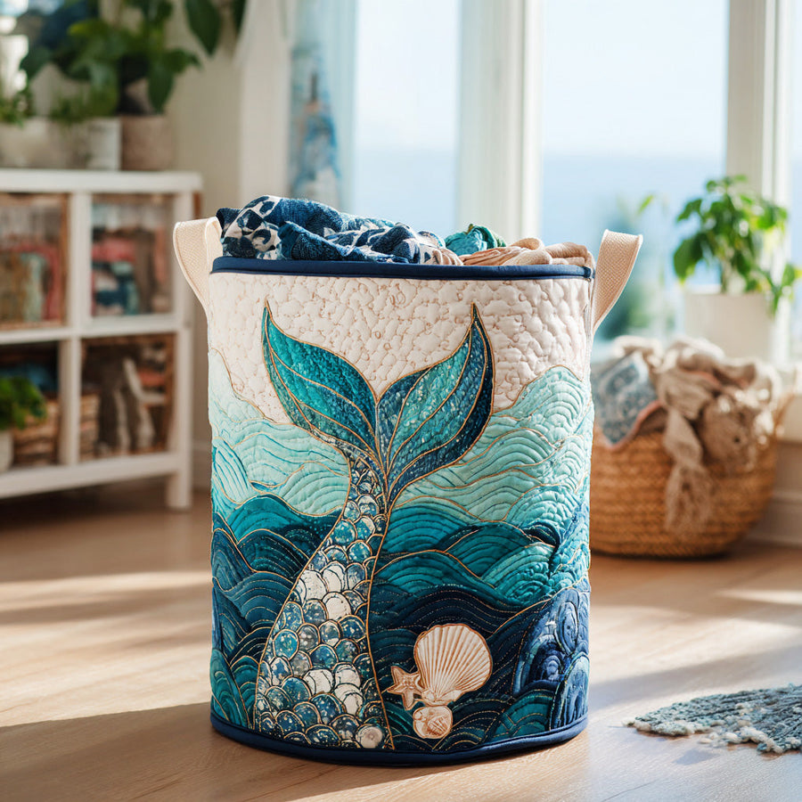 Mystic Current - Laundry Basket