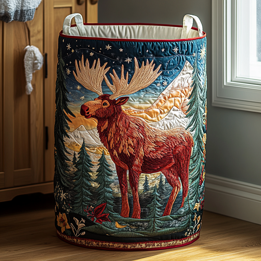 Mystic Moose - Laundry Basket