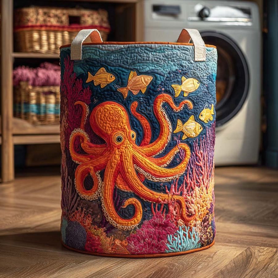 Mystic Octopus - Laundry Basket