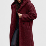 Mila — Long Teddy Fleece Coat