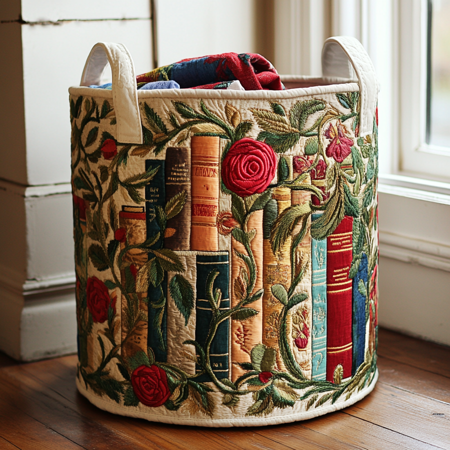 Nature Books - Laundry Basket