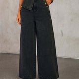 Rachael — Elegant Denim Set