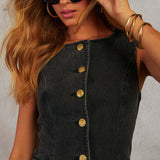 Rachael — Elegant Denim Set