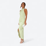 Jessamy — Long Pleated Dress
