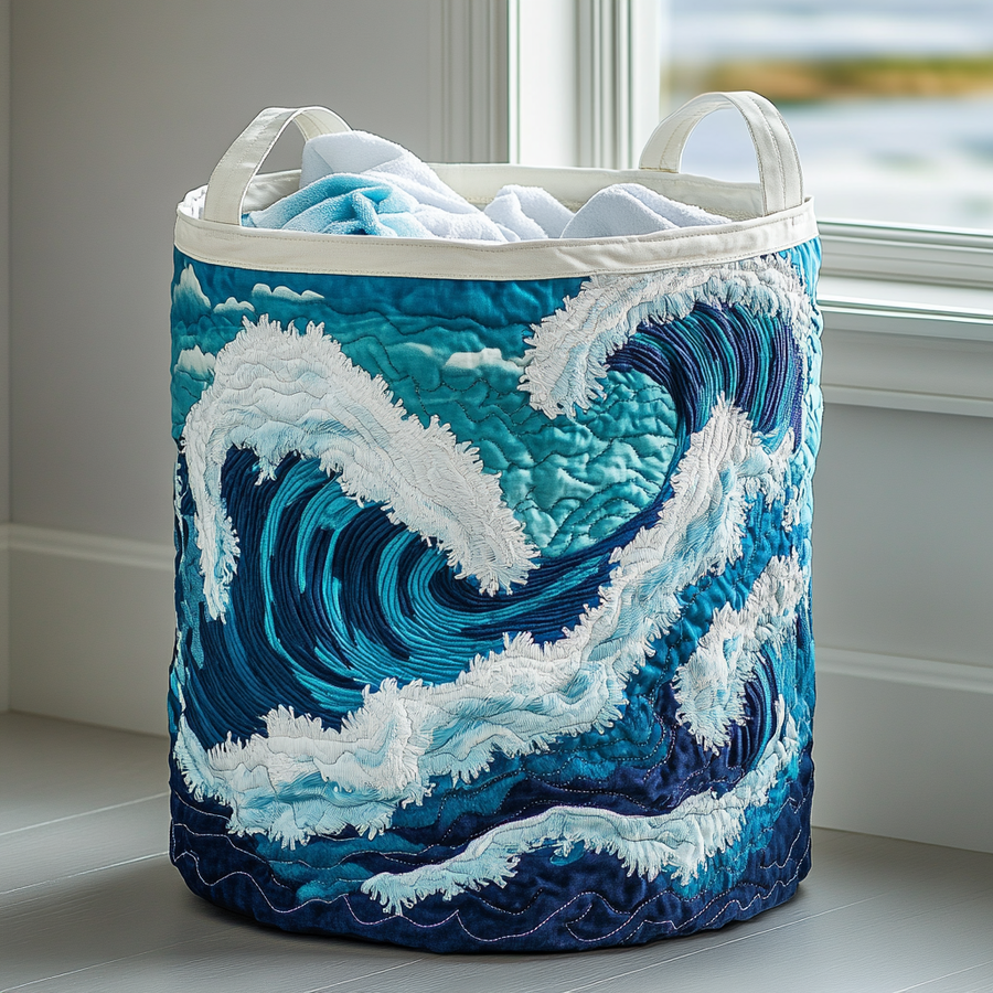 Ocean Wave - Laundry Basket
