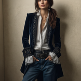 NURIA | Velvet Coat
