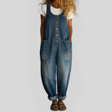 Primrose — Vintage Denim Jumpsuit