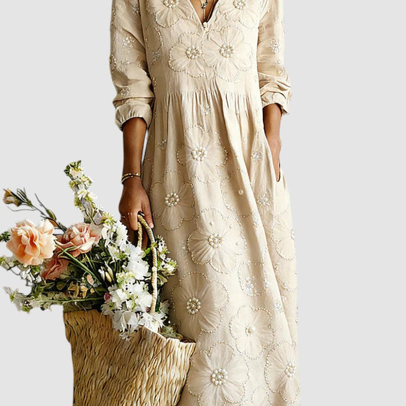 Blair — Floral Midi Dress
