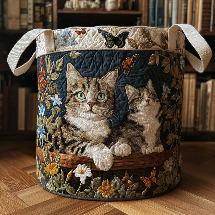 Paws in the Garden - Laundry Basket