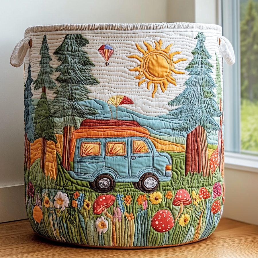 Peaceful Trip - Laundry Basket