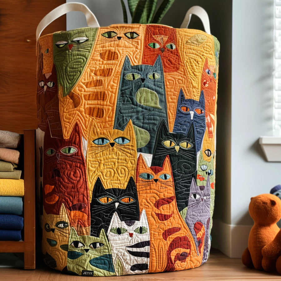 Purrfect Posse - Laundry Basket